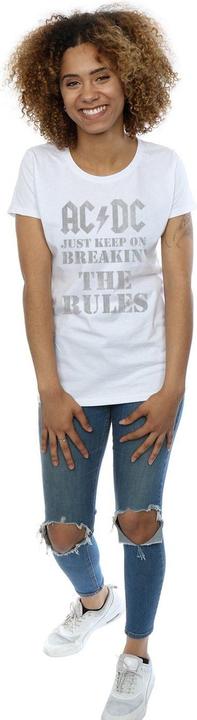 Immagine prodotto AC/DC Maglietta da donna/ragazzo Just Keep On Breaking The Rules in cotone (M)