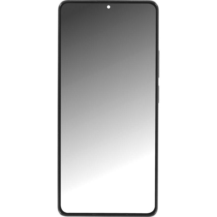 OEM Display + Rahmen für Redmi Note 13 Pro 4G schwarz (Display, Redmi Note 13 Pro 4G), Mobilgerät Ersatzteile, Schwarz