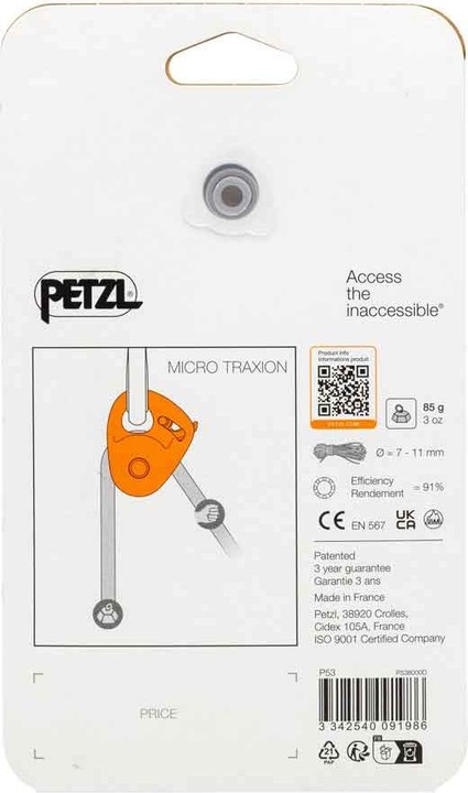 Produktbild Petzl Micro Traxion Umlenkrolle