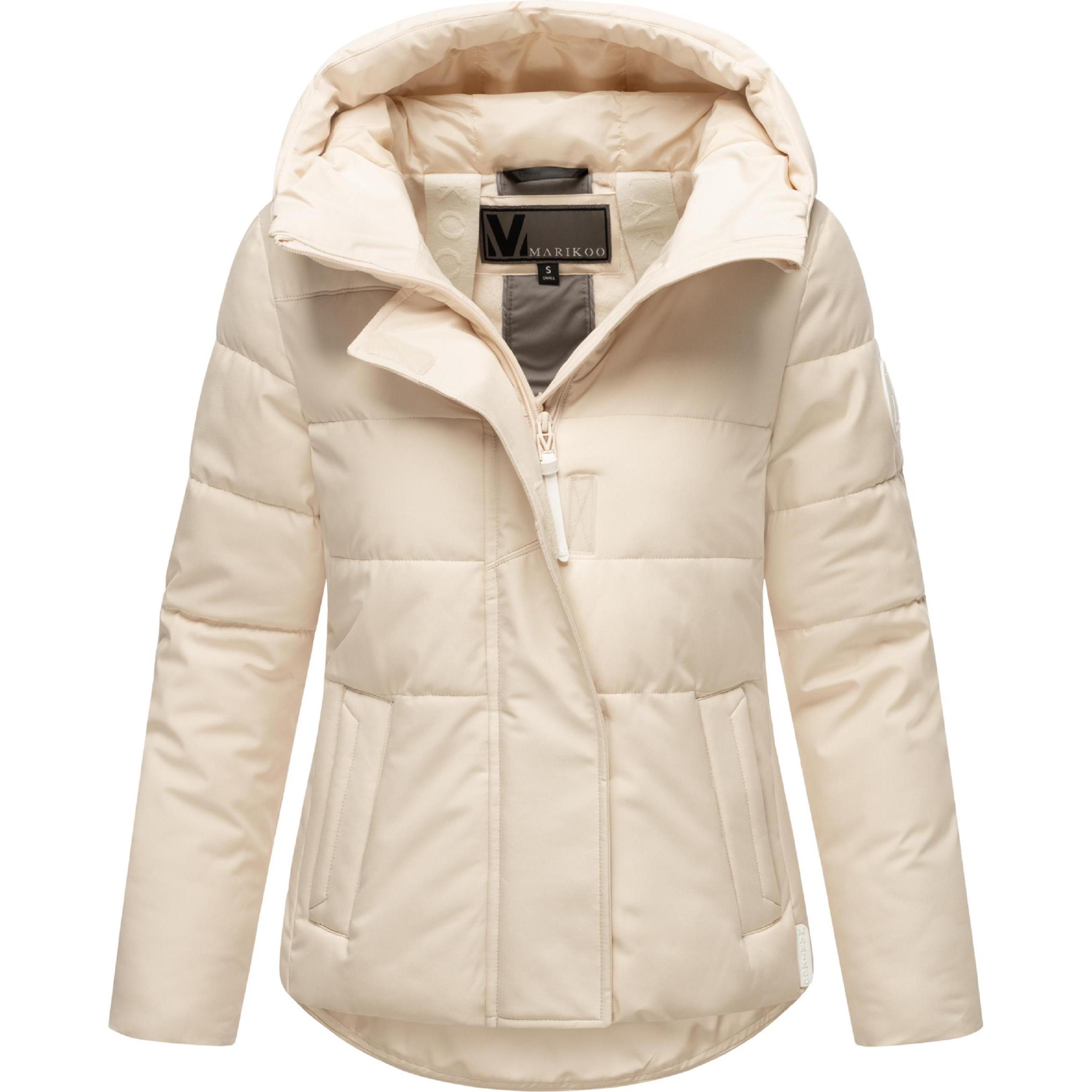Marikoo, Damen, Jacke, Elira 16 (XXL), Beige, XXL