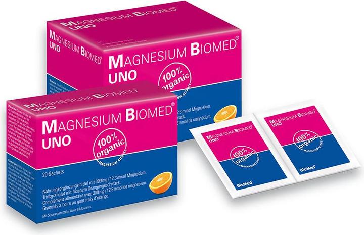Produktbild Biomed Magnesium Uno (20 Stück, Sachet, 80 g)