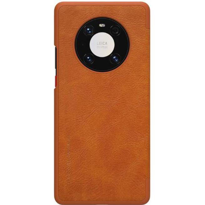 Thumbnail - Nillkin Qin Series (Huawei Mate 40 Pro), Smartphone Hülle, Braun