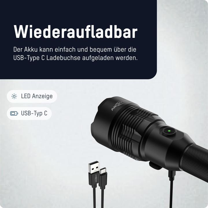 Actual product image Ansmann T12000FR (28.20 cm, 12000 lm)