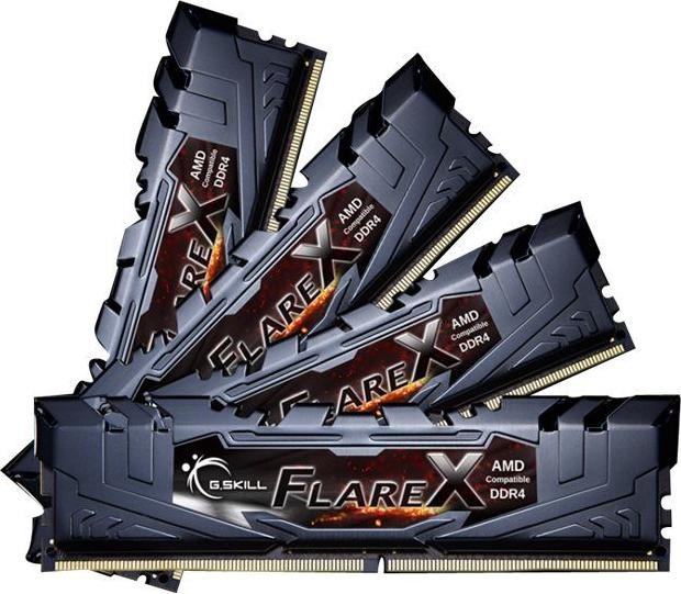 Image du produit G.Skill Flare X (4 x 16GB, 3200 MHz, RAM DDR4, DIMM)