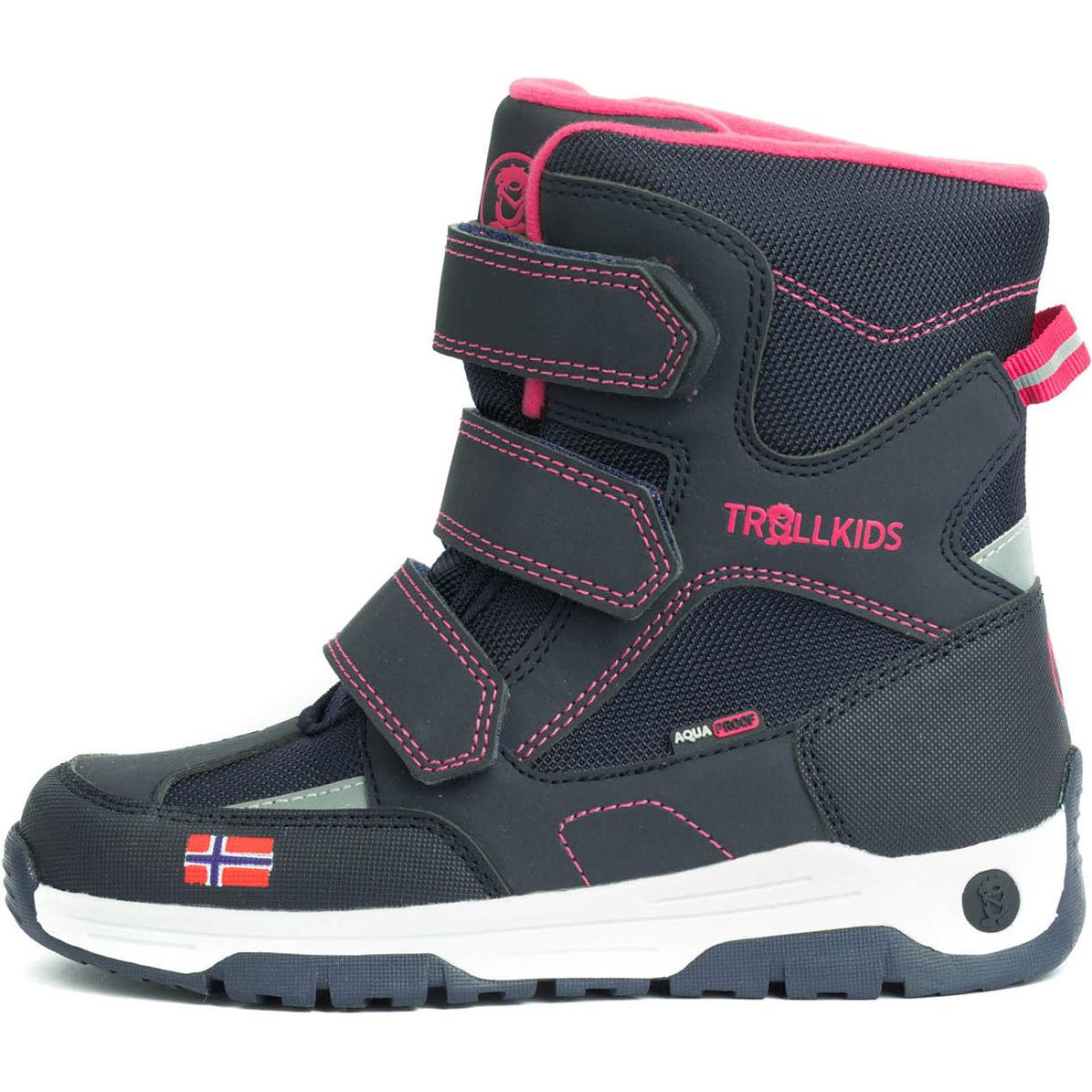 Trollkids, Unisex, Boots + Stiefel, Lofoten Winter, Blau, (30)