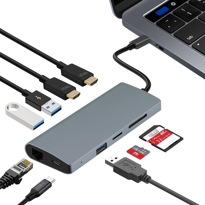 Immagine prodotto Adesso Docking Multipla USB-C 9 In 1 (USB-C, 9 porte)