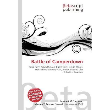 Battle of Camperdown, Fachbücher von Lambert M. Surhone, Mariam T. Tennoe, Susan F. Henssonow