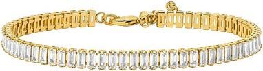 Immagine prodotto Michael Kors - Brilliance Kors MKJ8415CZ710 gold-plated tennis bracelet with zircons