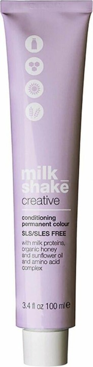 Produktbild Milk_Shake Creative - farba do włosów 100ml, pełna paleta kolorów - 7,14 | 7AC || Średni Miedziany Popielaty (7,14, 7AC, Średni Miedziany Popielaty)