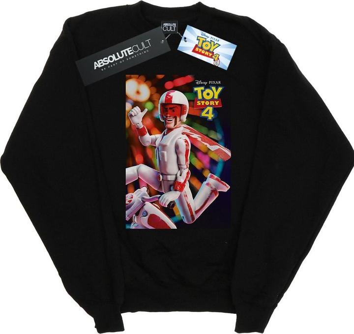 Actual product image Disney Mens Toy Story 4 Duke Caboom Poster Sweatshirt (XL)