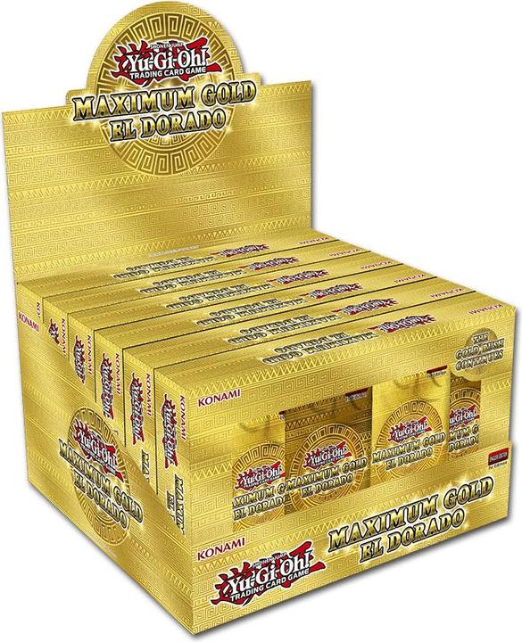 Image du produit Yu-Gi-Oh ! Maximum Gold El Dorado Display 1st Ed. EN (Anglais, Affichage du booster)