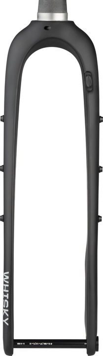 Actual product image Whisky No.9 MCX carbon fork, 700C/650B, 28.6-40, 50mm, 415mm, 100x12mm, flat mount disc, matte blue