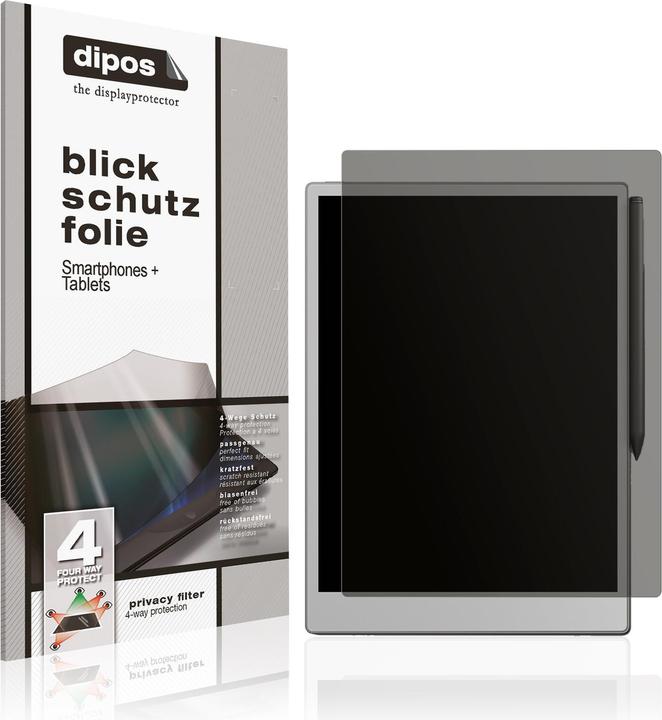 Immagine prodotto Dipos Pellicola Protettiva 4-Way Privacy (reMarkable Paper Pro)