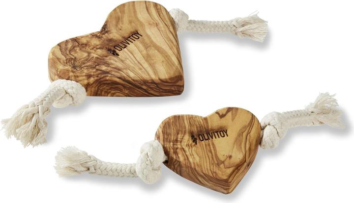 Actual product image Wolters Olivi dew toy heart (Dog chew toy)