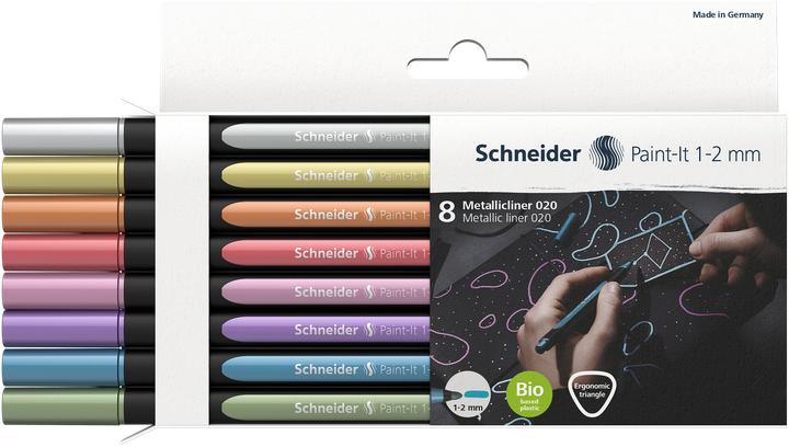 Produktbild Schneider Metallicliner Paint-it (8x)
