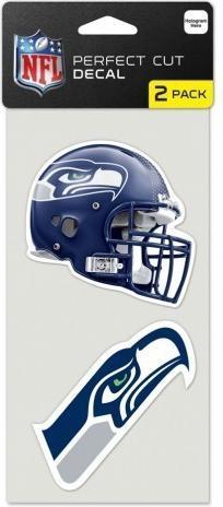 NFL Seattle Seahawks 2er Set Aufkleber
