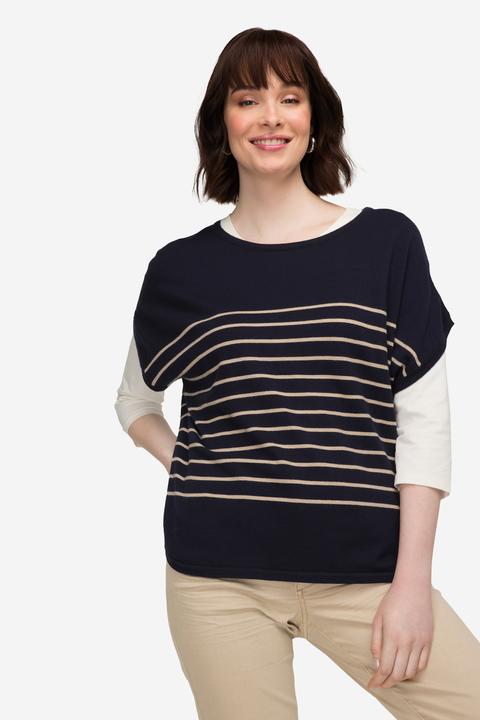 Produktbild Laurasøn Pullunder, Ringel, Rundhals (XL)