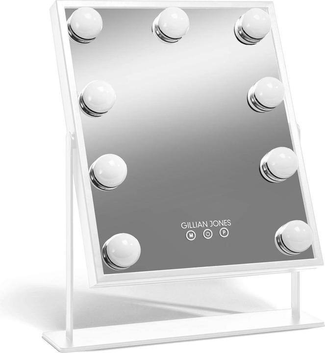 Actual product image Cimi Makeup Artist Spejl med 9 kraftige LED prer - Hvid