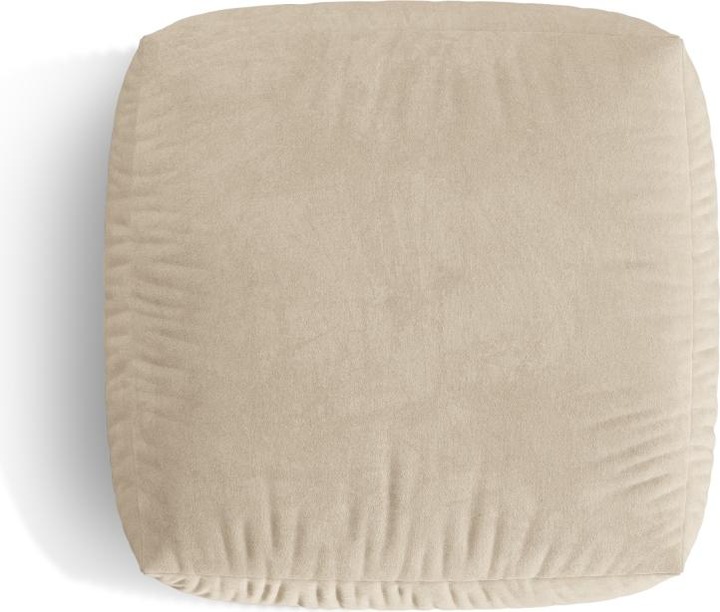 Actual product image Micadoni Modular Pouf, "Martina", 1 Seat, 106x106x44 Made in Europe (Cushioned stools)