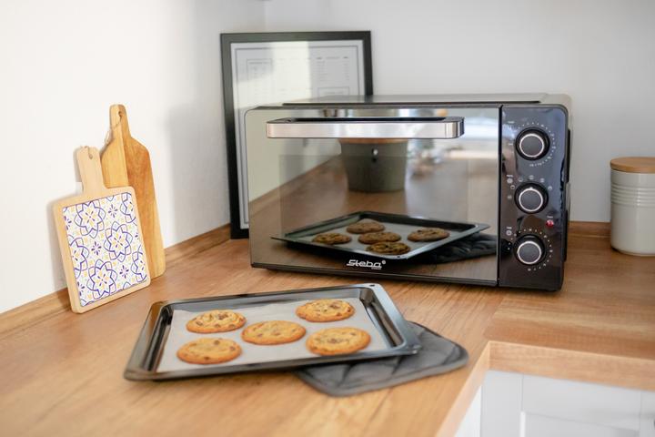 Actual product image Steba KB 224 Black Steel grill oven