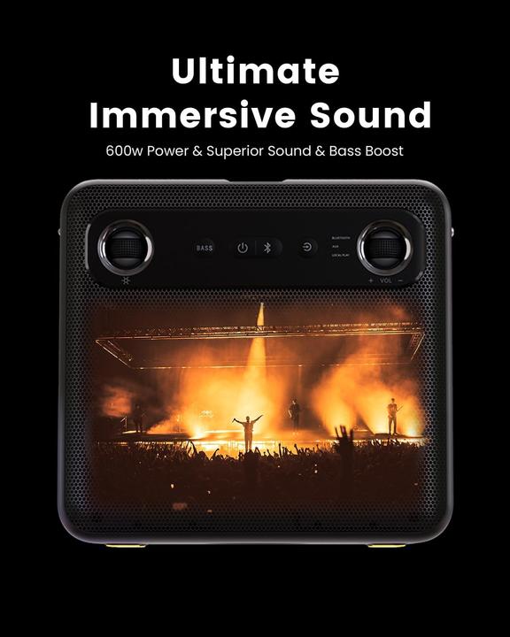 Image du produit Ikarao Break X2 Karaoke-Maschine mit Touchscreen & kabellosen Mikrofonen (Actif)