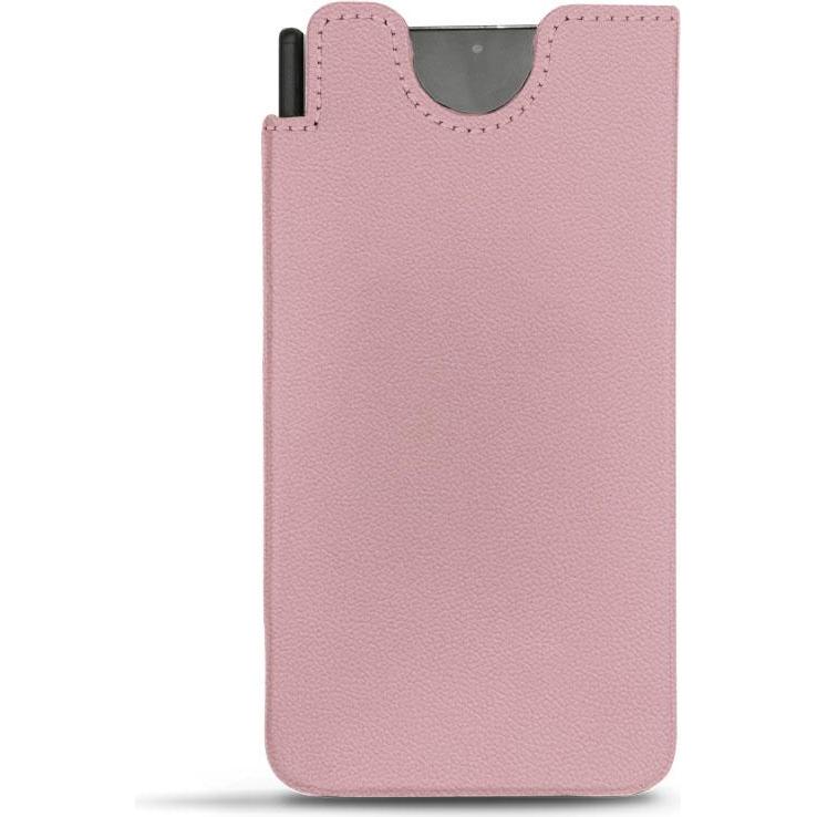 Noreve Lederschutzhülle (Samsung Galaxy S21 Ultra), Smartphone Hülle, Rosa