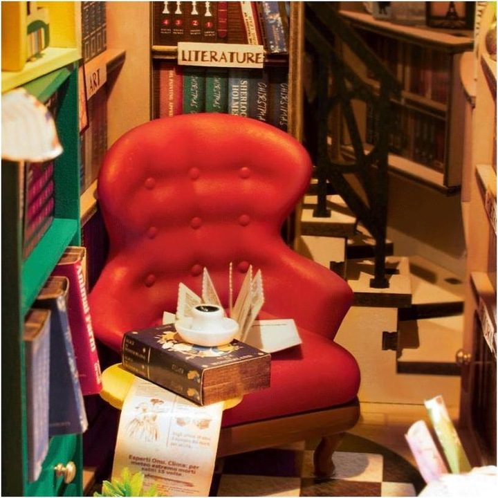 Image du produit Robotime Kit de maquette 'Bookstore