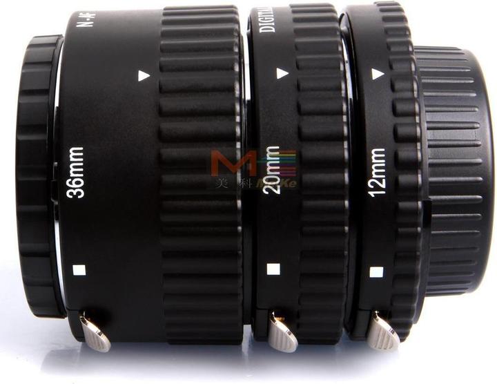 Produktbild Meike Converter spacers Macro Af autofocus Do Nikon (s) (Makro-Zwischenring, Nikon F)
