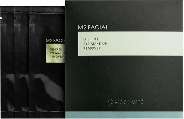 Actual product image M2 Beauté M2Beauté - Oil-Free Eye Make-Up Remover Pads (Facial cleansing wipes, 10.50 ml)