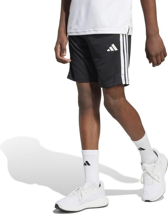Produktbild adidas Unisex-Kinder Train Essentials 3-Stripes Short Pants, Black/White (164)
