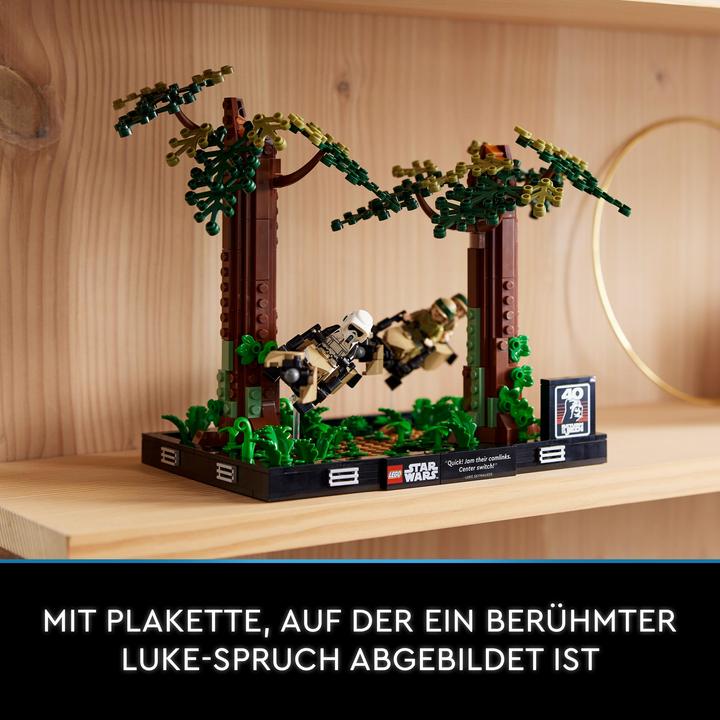 Image du produit LEGO Poursuite sur Endor - Diorama (75353, LEGO Star Wars)