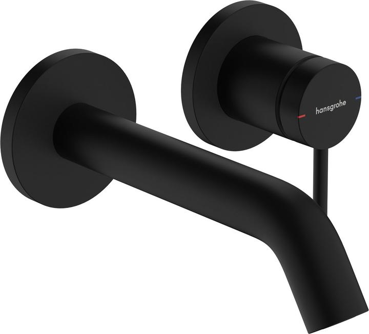 Produktbild hansgrohe Tecturis S Einhebel-Waschtischarmatur Unterputz für Wandmontage, Ausladung 165 mm, 73350