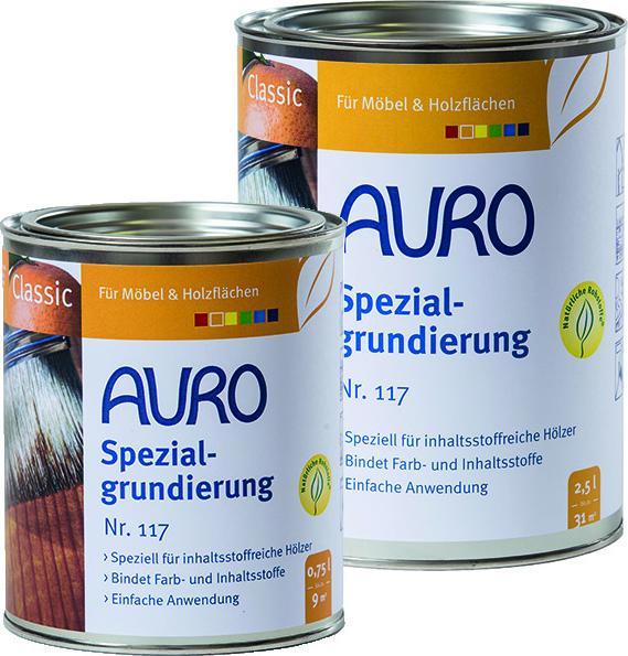 Actual product image AURO Special primer 117 (Transparent, 0.75 l)