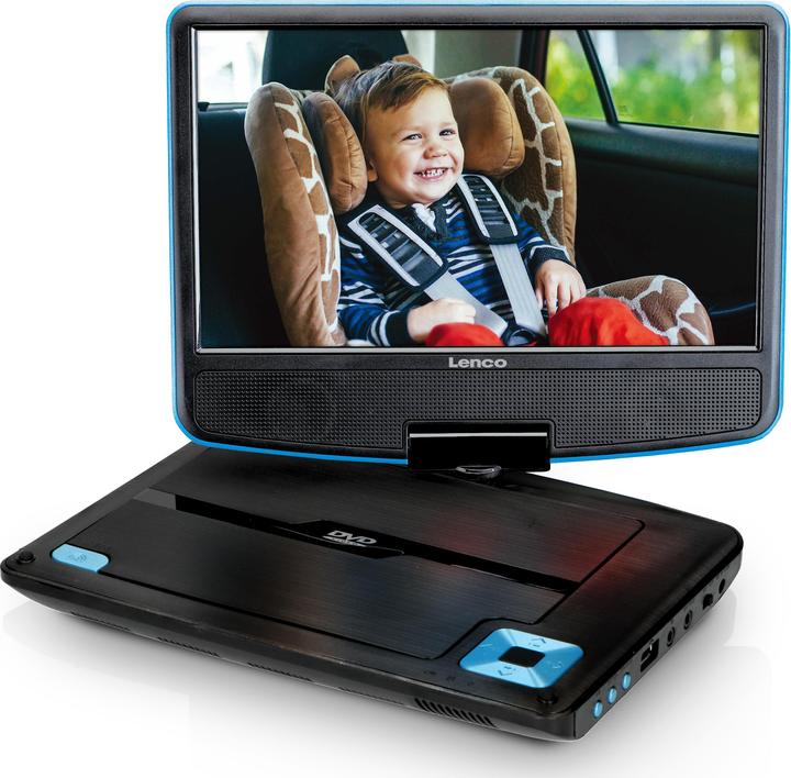 Actual product image Lenco Portable player DVP-910 (DVP910BLAU) (Portable DVD player)