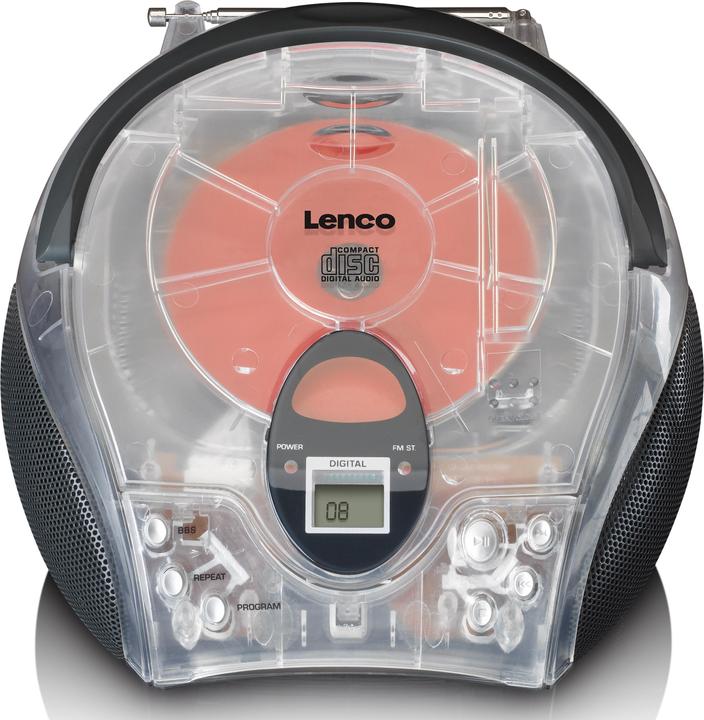 Image du produit Lenco SCD-24 transparent (FM, Bluetooth)