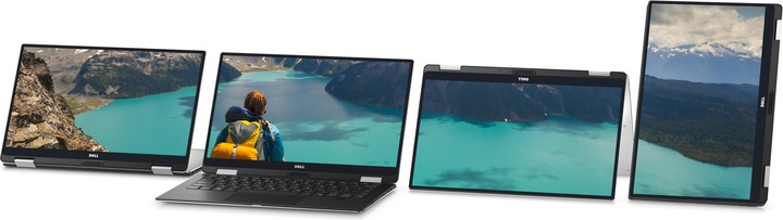 Actual product image Dell XPS 13 2-in-1 (13.30", Intel Core i5-7Y54, 8 GB, 256 GB)