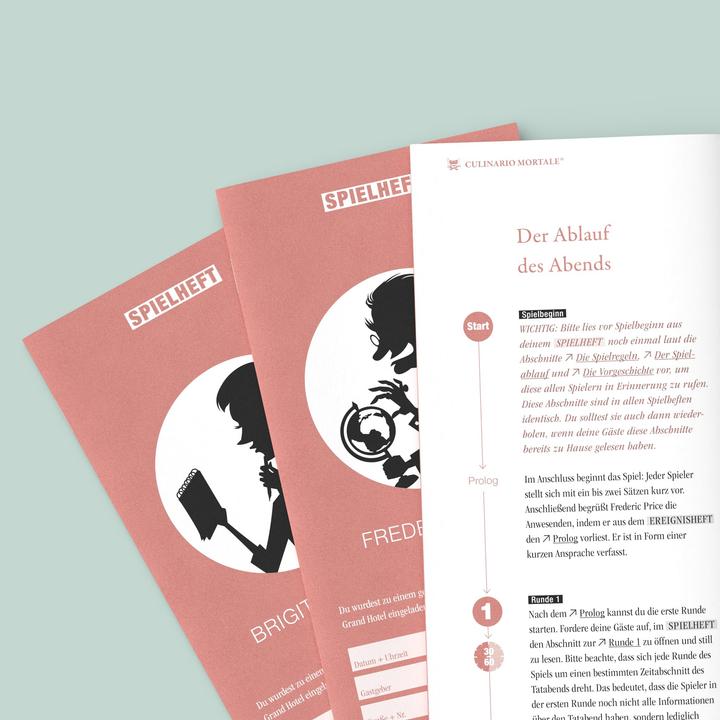 Actual product image Culinario Mortale Murder in the Grand Hotel - Crime Dinner (German)