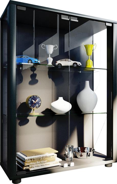 Image du produit VCM Collectionneur Vitrine bois verre Sintalo (60 x 25 x 80 cm)