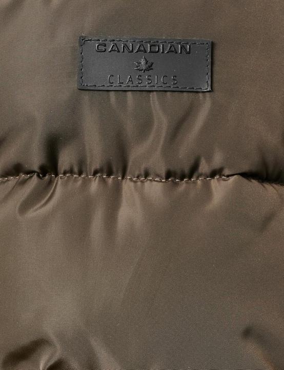 Produktbild Canadian Classics Damen Steppjacke mit Kapuze und wasserdichter Reissverschlusstasche (XXL)