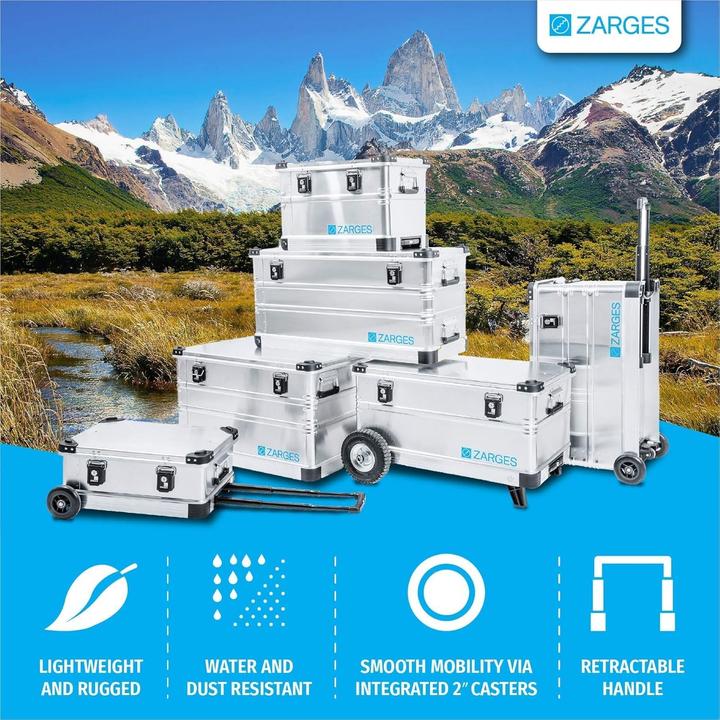 Immagine prodotto Zarges Scatola mobile in alluminio (35 kg)