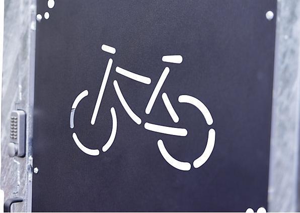 Image du produit Mottez Abri pour vélos verrouillable