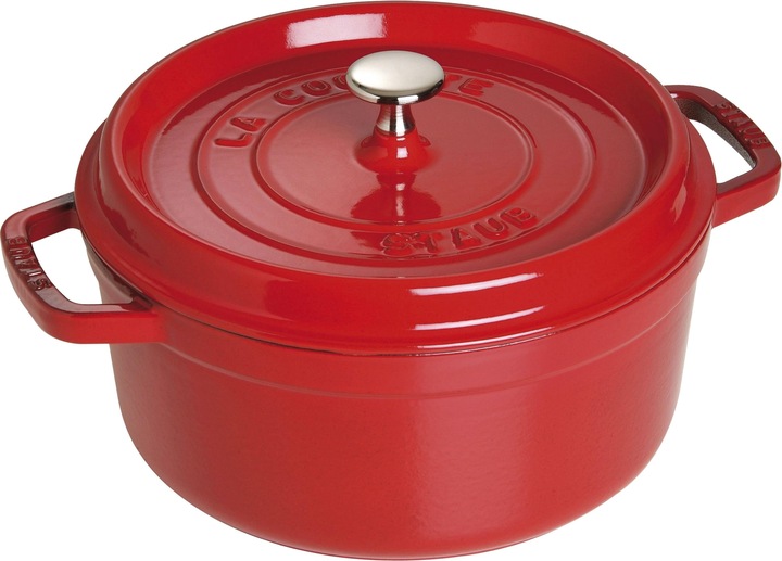 Staub Cocotte (24 cm, Bräter + Schmortopf, Gusseisen)