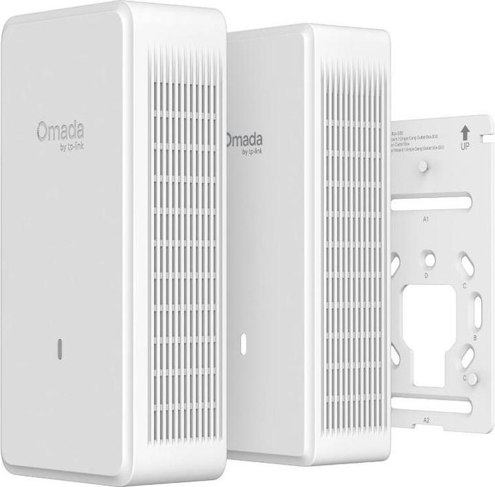 Produktbild TP-Link Tri-Band Wi-Fi 7 Wand-Access Point lackierbar, 9,3 Gbit/s, Mesh (2882 Mbit/s)