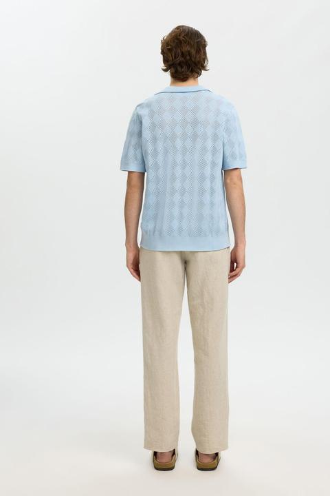 Immagine prodotto Selected Kurzarm Polohemd aus Strick (S)