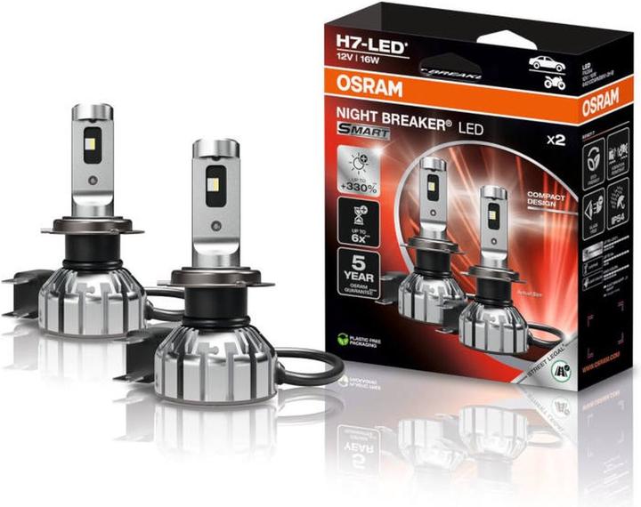 Immagine prodotto Osram 64210DWNBSM-2HB Lampadina LED H7 16 W 12 V (H7)