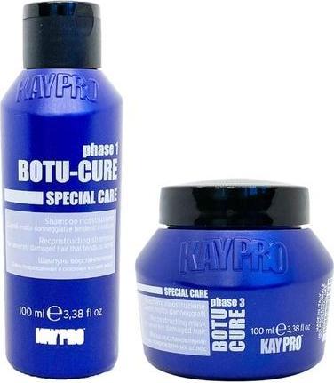 Produktbild Kay Color Kepro Kaypro Haarpflege 2er-Set Mini BOTU-CURE Shampoo & Maske 100ml (200 ml, Flüssiges Shampoo)