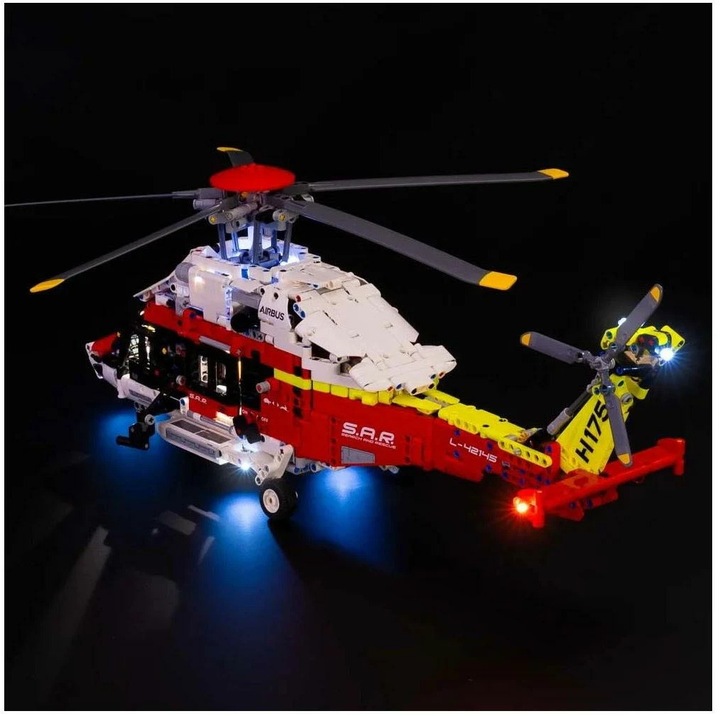 Image du produit Light my bricks Kit de lumière pour LEGO 42145 L’hélicoptère de secours Airbus H175