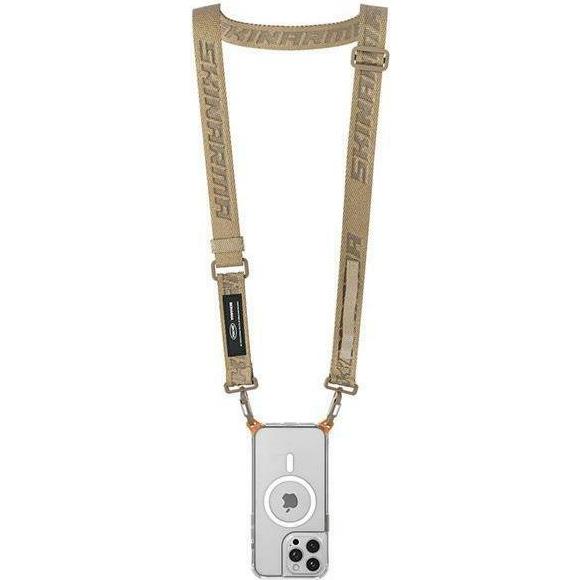 Skinarma Scout XE universal phone lanyard khaki, Accessori per cellulare, Marrone