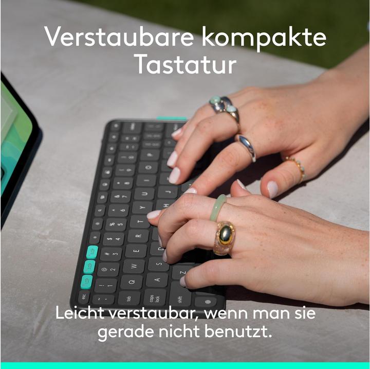 Immagine prodotto Logitech Flip Folio (CH, iPad Pro 11 2024 (M4), iPad Air 11 2024 (M2), iPad Air 11 2025, iPad Air 2022 (5a generazione))