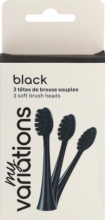 Produktbild My Variations Ersatzkopf-Set black (3x)